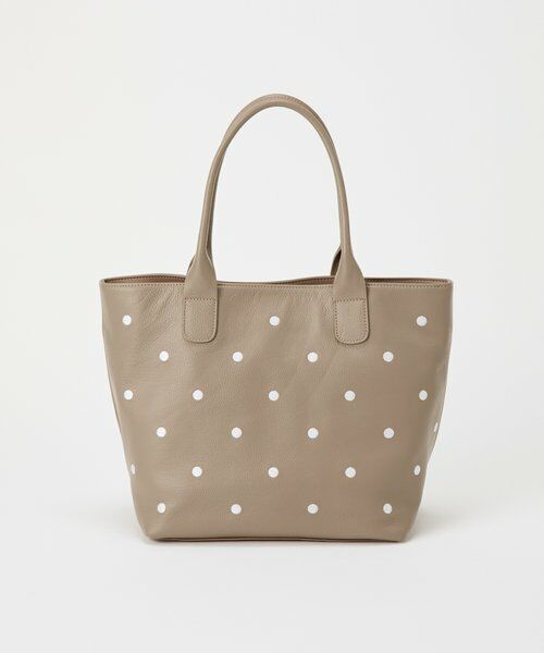 BEARDSLEY / ビアズリー トートバッグ | ドット刺繍バッグ/大 | 詳細26