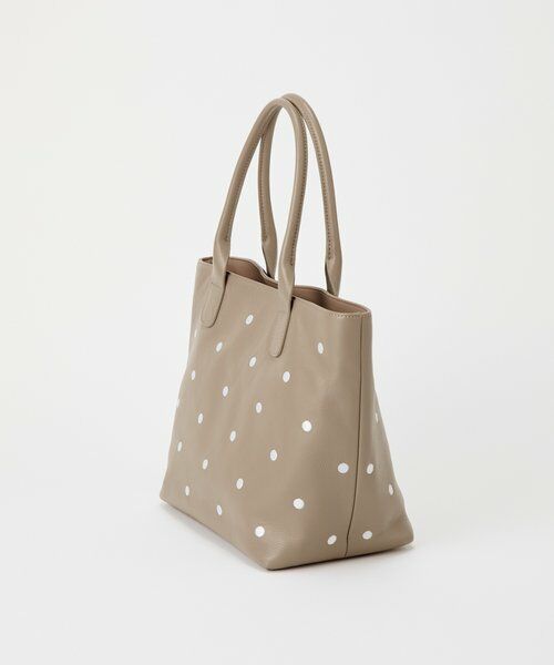 BEARDSLEY / ビアズリー トートバッグ | ドット刺繍バッグ/大 | 詳細27
