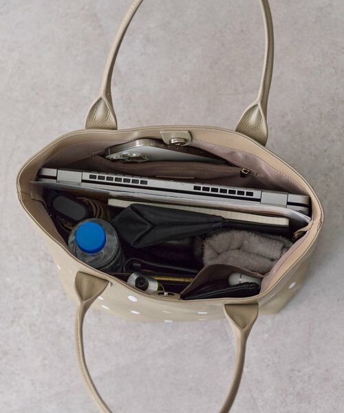 BEARDSLEY / ビアズリー トートバッグ | ドット刺繍バッグ/大 | 詳細30