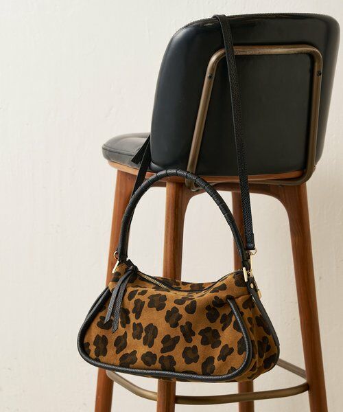 BEARDSLEY / ビアズリー トートバッグ | 2WAYレザーショルダー（レオパード） | 詳細2