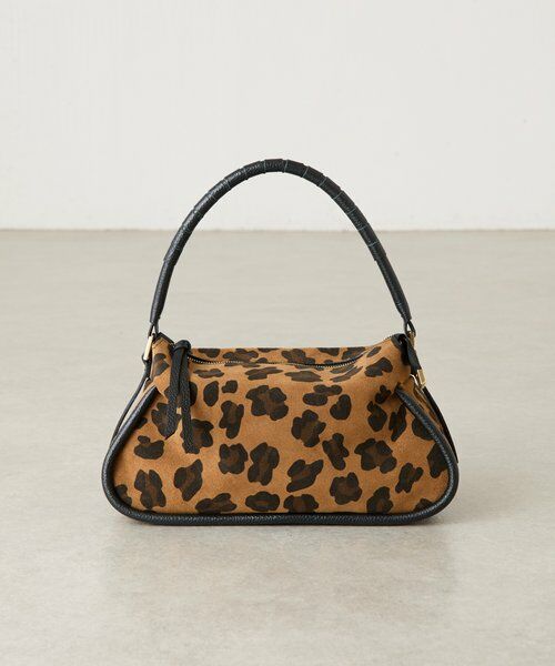 BEARDSLEY / ビアズリー トートバッグ | 2WAYレザーショルダー（レオパード） | 詳細5