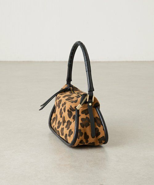 BEARDSLEY / ビアズリー トートバッグ | 2WAYレザーショルダー（レオパード） | 詳細6