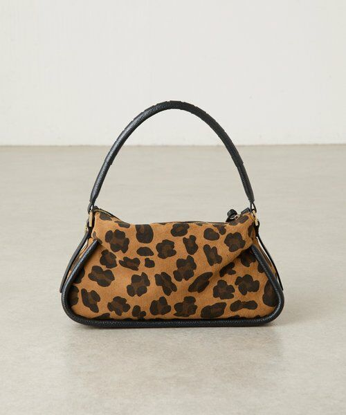 BEARDSLEY / ビアズリー トートバッグ | 2WAYレザーショルダー（レオパード） | 詳細7