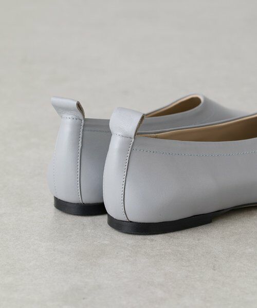 BEARDSLEY / ビアズリー シューズ | 《CORSO ROMA 9》レザーフラットシューズ | 詳細5