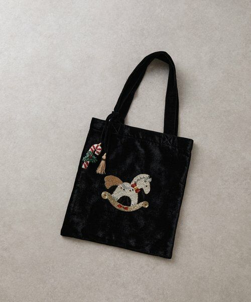 BEARDSLEY / ビアズリー トートバッグ | 《CITRUS》木馬刺繍トートバッグ | 詳細10