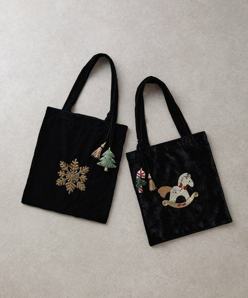 BEARDSLEY / ビアズリー トートバッグ | 《CITRUS》木馬刺繍トートバッグ | 詳細7