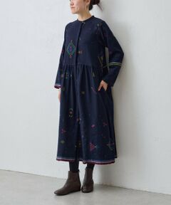 BEARDSLEY / ビアズリー ロング・マキシ丈ワンピース | 《INJIRI》ウールワンピース