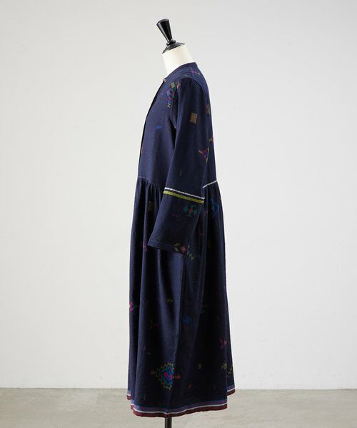 BEARDSLEY / ビアズリー ロング・マキシ丈ワンピース | 《INJIRI》ウールワンピース | 詳細10