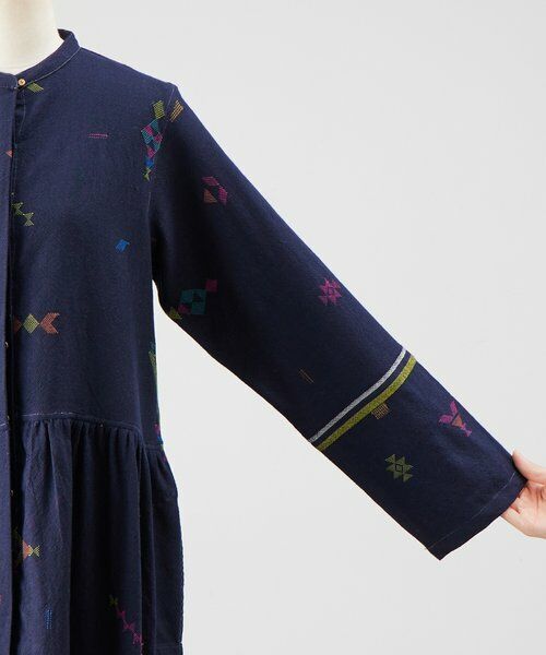 BEARDSLEY / ビアズリー ロング・マキシ丈ワンピース | 《INJIRI》ウールワンピース | 詳細15