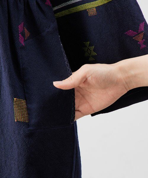 BEARDSLEY / ビアズリー ロング・マキシ丈ワンピース | 《INJIRI》ウールワンピース | 詳細16