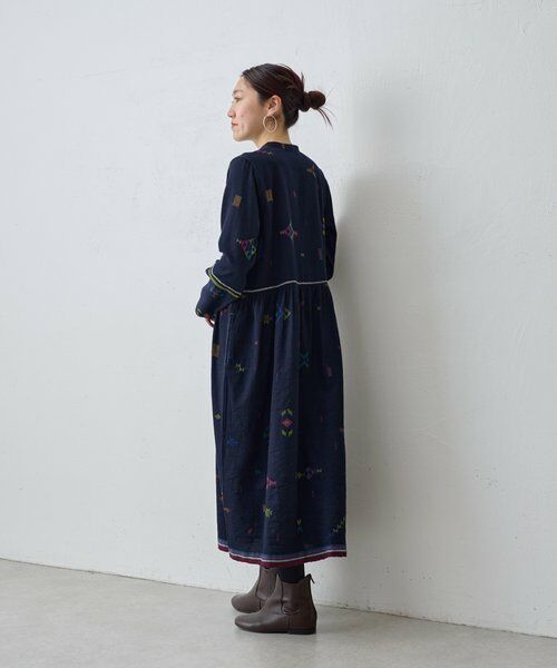 BEARDSLEY / ビアズリー ロング・マキシ丈ワンピース | 《INJIRI》ウールワンピース | 詳細3