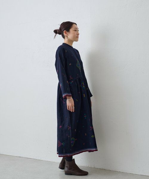 BEARDSLEY / ビアズリー ロング・マキシ丈ワンピース | 《INJIRI》ウールワンピース | 詳細5