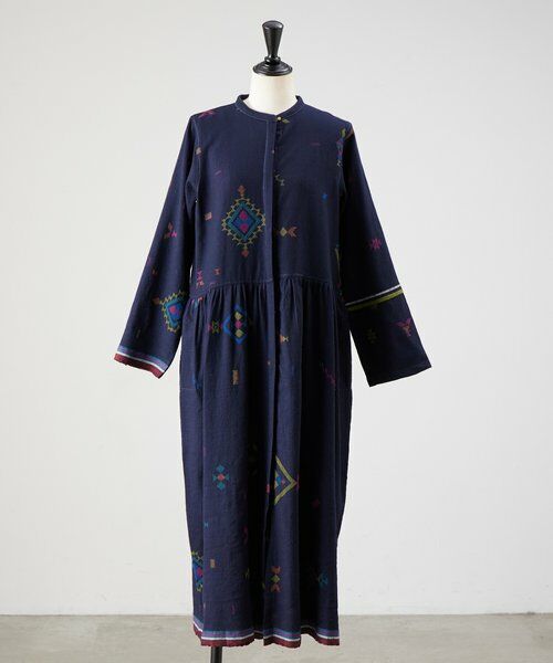 BEARDSLEY / ビアズリー ロング・マキシ丈ワンピース | 《INJIRI》ウールワンピース | 詳細8