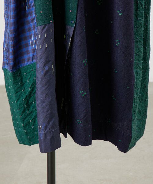 BEARDSLEY / ビアズリー ロング・マキシ丈ワンピース | 《INJIRI》シルク＆ウールシャツワンピース | 詳細18