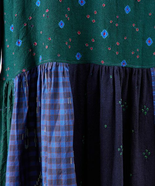 BEARDSLEY / ビアズリー ロング・マキシ丈ワンピース | 《INJIRI》シルク＆ウールシャツワンピース | 詳細19