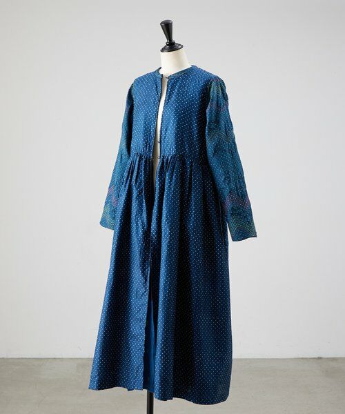 BEARDSLEY / ビアズリー ロング・マキシ丈ワンピース | 《INJIRI》シルク＆ウールワンピース羽織 | 詳細28