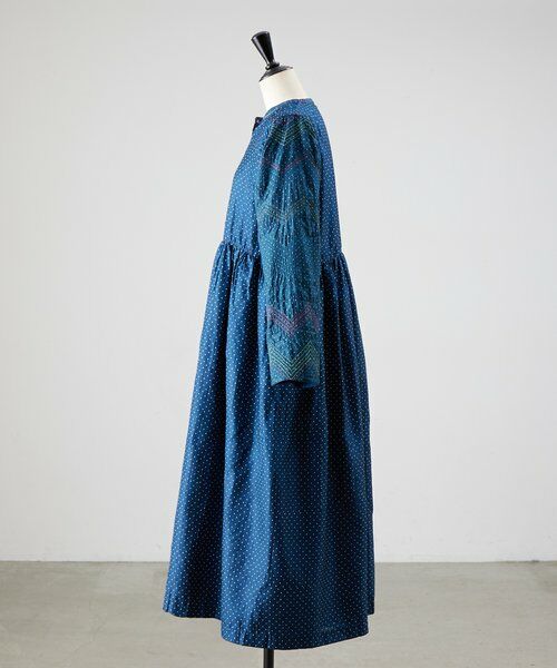 BEARDSLEY / ビアズリー ロング・マキシ丈ワンピース | 《INJIRI》シルク＆ウールワンピース羽織 | 詳細29