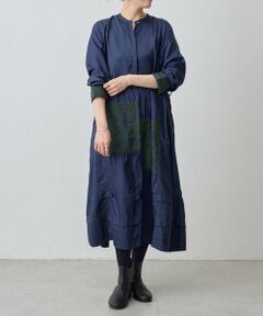 BEARDSLEY / ビアズリー ロング・マキシ丈ワンピース | 《INJIRI》シルクワンピース