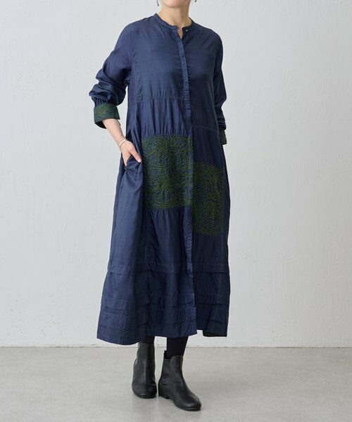 BEARDSLEY / ビアズリー ロング・マキシ丈ワンピース | 《INJIRI》シルクワンピース | 詳細10