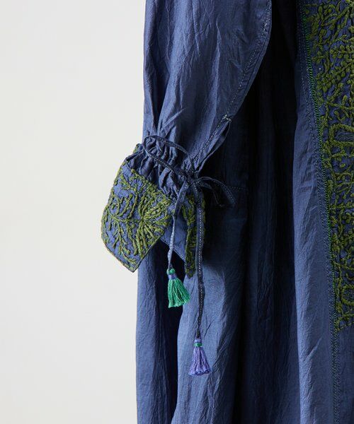 BEARDSLEY / ビアズリー ロング・マキシ丈ワンピース | 《INJIRI》シルクワンピース | 詳細18