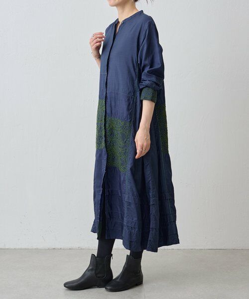 BEARDSLEY / ビアズリー ロング・マキシ丈ワンピース | 《INJIRI》シルクワンピース | 詳細4