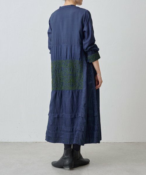 BEARDSLEY / ビアズリー ロング・マキシ丈ワンピース | 《INJIRI》シルクワンピース | 詳細7