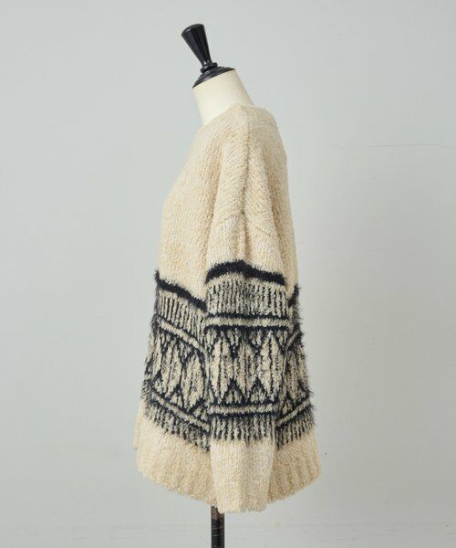 BEARDSLEY / ビアズリー ニット・セーター | ビッグフェアアイル柄プルオーバー | 詳細26