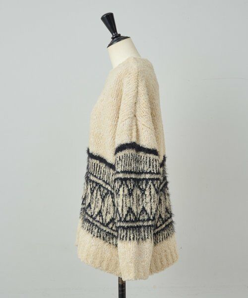 BEARDSLEY / ビアズリー ニット・セーター | ビッグフェアアイル柄プルオーバー | 詳細27