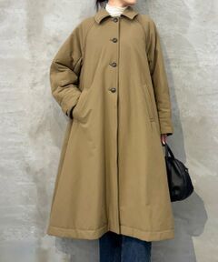 パディングステンカラーコート