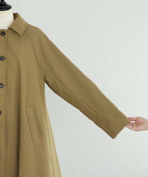 BEARDSLEY / ビアズリー その他アウター | パディングステンカラーコート | 詳細13