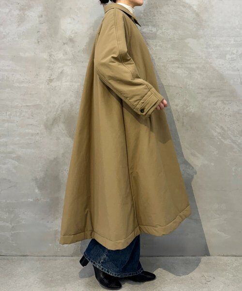 BEARDSLEY / ビアズリー その他アウター | パディングステンカラーコート | 詳細4