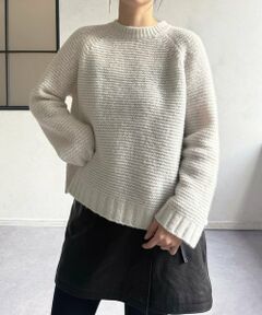 BEARDSLEY / ビアズリー ニット・セーター | アルパカウールガーターニット