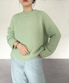 BEARDSLEY / ビアズリー ニット・セーター | アルパカウールガーターニット