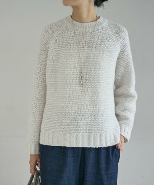 BEARDSLEY / ビアズリー ニット・セーター | アルパカウールガーターニット | 詳細12