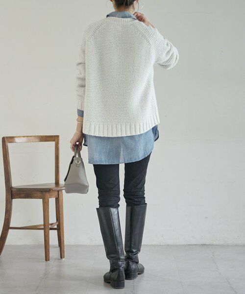 BEARDSLEY / ビアズリー ニット・セーター | アルパカウールガーターニット | 詳細18