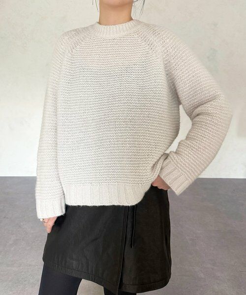 BEARDSLEY / ビアズリー ニット・セーター | アルパカウールガーターニット | 詳細2