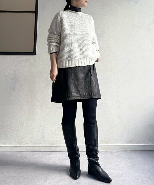 BEARDSLEY / ビアズリー ニット・セーター | アルパカウールガーターニット | 詳細4