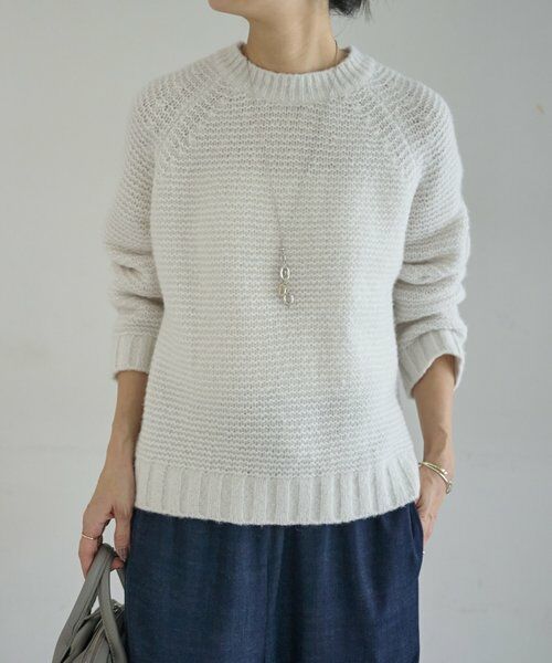 BEARDSLEY / ビアズリー ニット・セーター | アルパカウールガーターニット | 詳細5