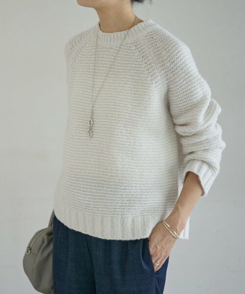 BEARDSLEY / ビアズリー ニット・セーター | アルパカウールガーターニット | 詳細6