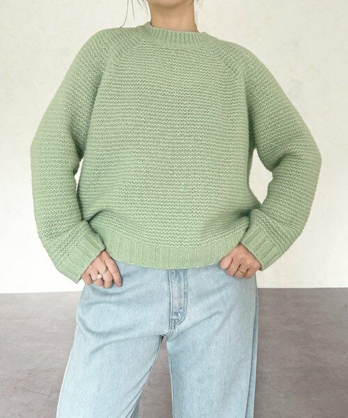 BEARDSLEY / ビアズリー ニット・セーター | アルパカウールガーターニット | 詳細29