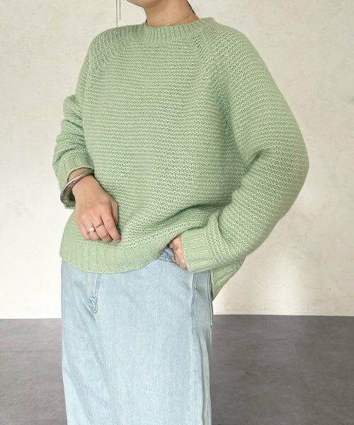 BEARDSLEY / ビアズリー ニット・セーター | アルパカウールガーターニット | 詳細30