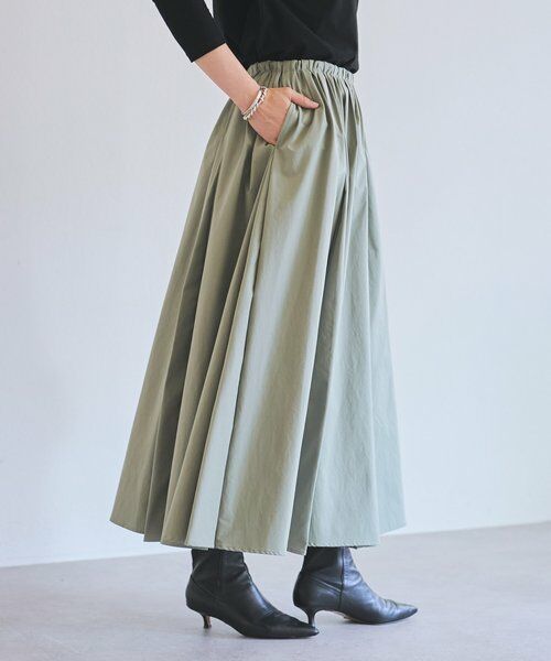 BEARDSLEY / ビアズリー ロング・マキシ丈スカート | 《12/11(木)12：00予約開始》タックフレアスカート | 詳細10