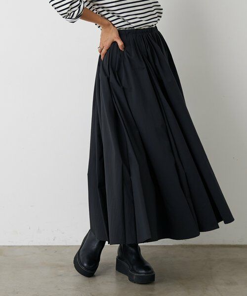 BEARDSLEY / ビアズリー ロング・マキシ丈スカート | 《12/11(木)12：00予約開始》タックフレアスカート | 詳細13