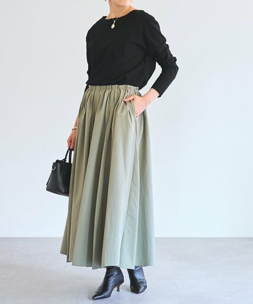 BEARDSLEY / ビアズリー ロング・マキシ丈スカート | 《12/11(木)12：00予約開始》タックフレアスカート | 詳細2