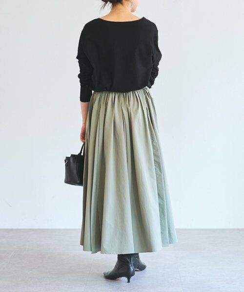 BEARDSLEY / ビアズリー ロング・マキシ丈スカート | 《12/11(木)12：00予約開始》タックフレアスカート | 詳細5