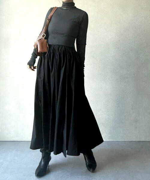 BEARDSLEY / ビアズリー ロング・マキシ丈スカート | 《12/11(木)12：00予約開始》タックフレアスカート | 詳細21