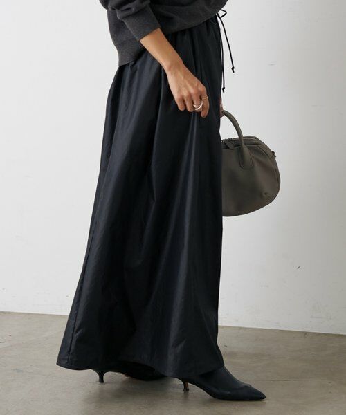 BEARDSLEY / ビアズリー その他パンツ | レザーライクシャツギャザーパンツ | 詳細2