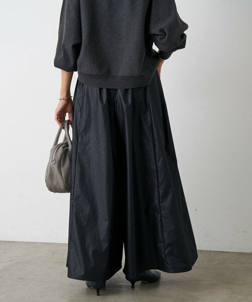 BEARDSLEY / ビアズリー その他パンツ | レザーライクシャツギャザーパンツ | 詳細3