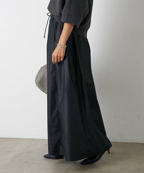 BEARDSLEY / ビアズリー その他パンツ | レザーライクシャツギャザーパンツ | 詳細4