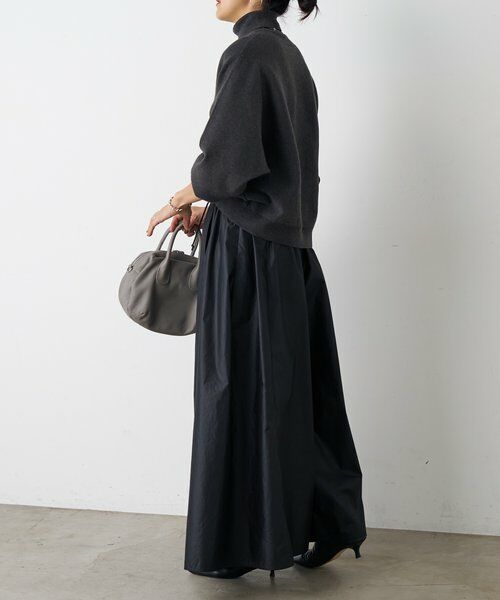 BEARDSLEY / ビアズリー その他パンツ | レザーライクシャツギャザーパンツ | 詳細6